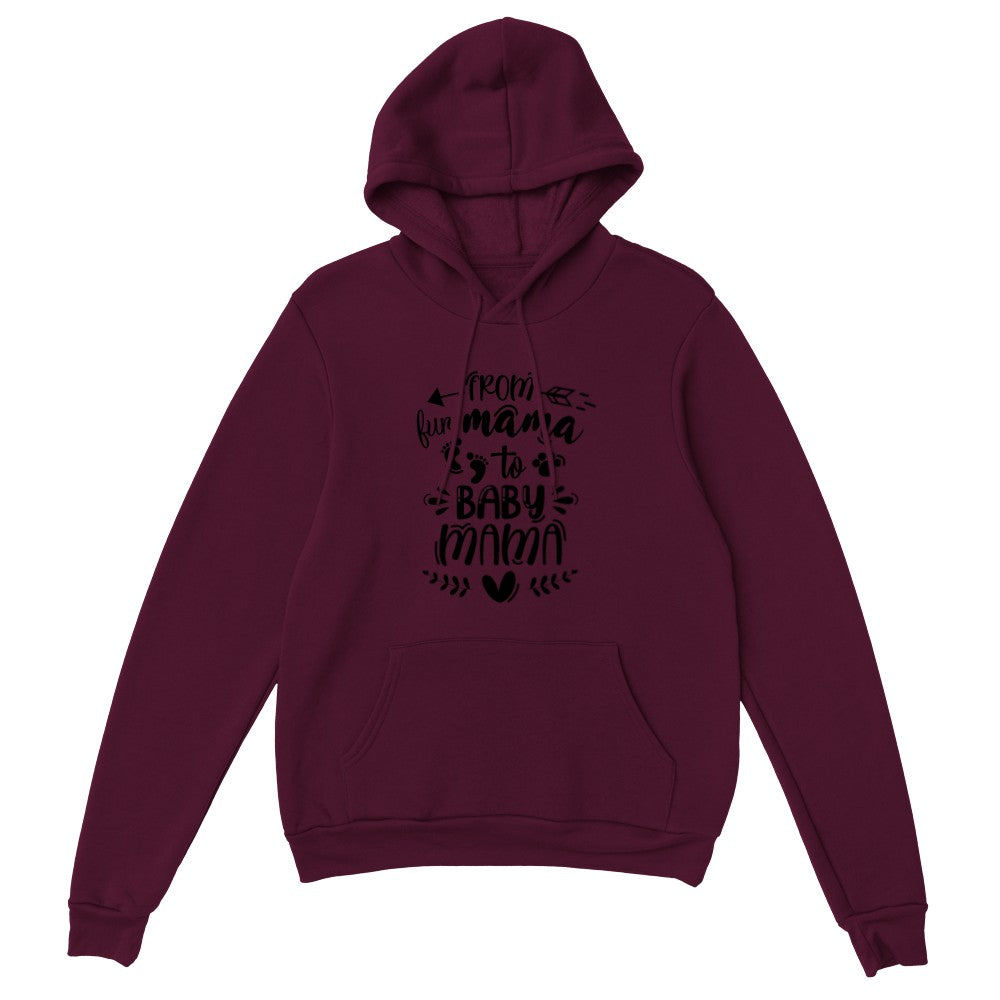 Sweat à capuche « Fur Mama To Baby Mama », Sweat à capuche de grossesse, Annonce de bébé, Cadeaux pour nouvelle maman, Future maman, Révélation de grossesse, Cadeau de fête des mères