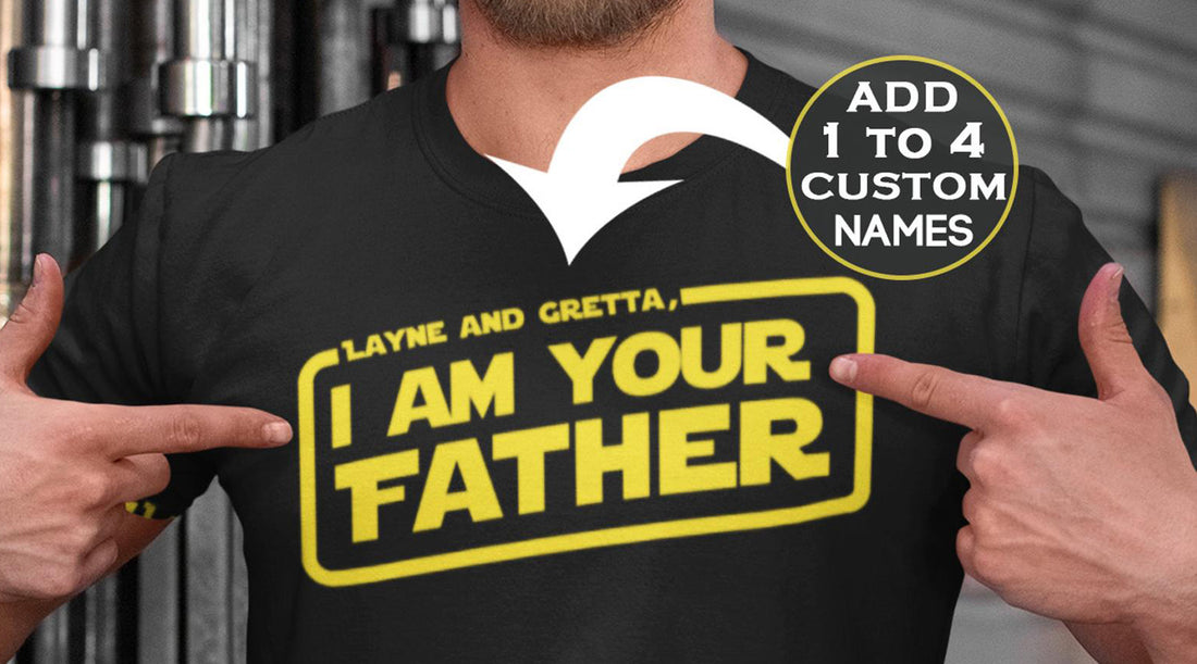 custom I am your father shirt