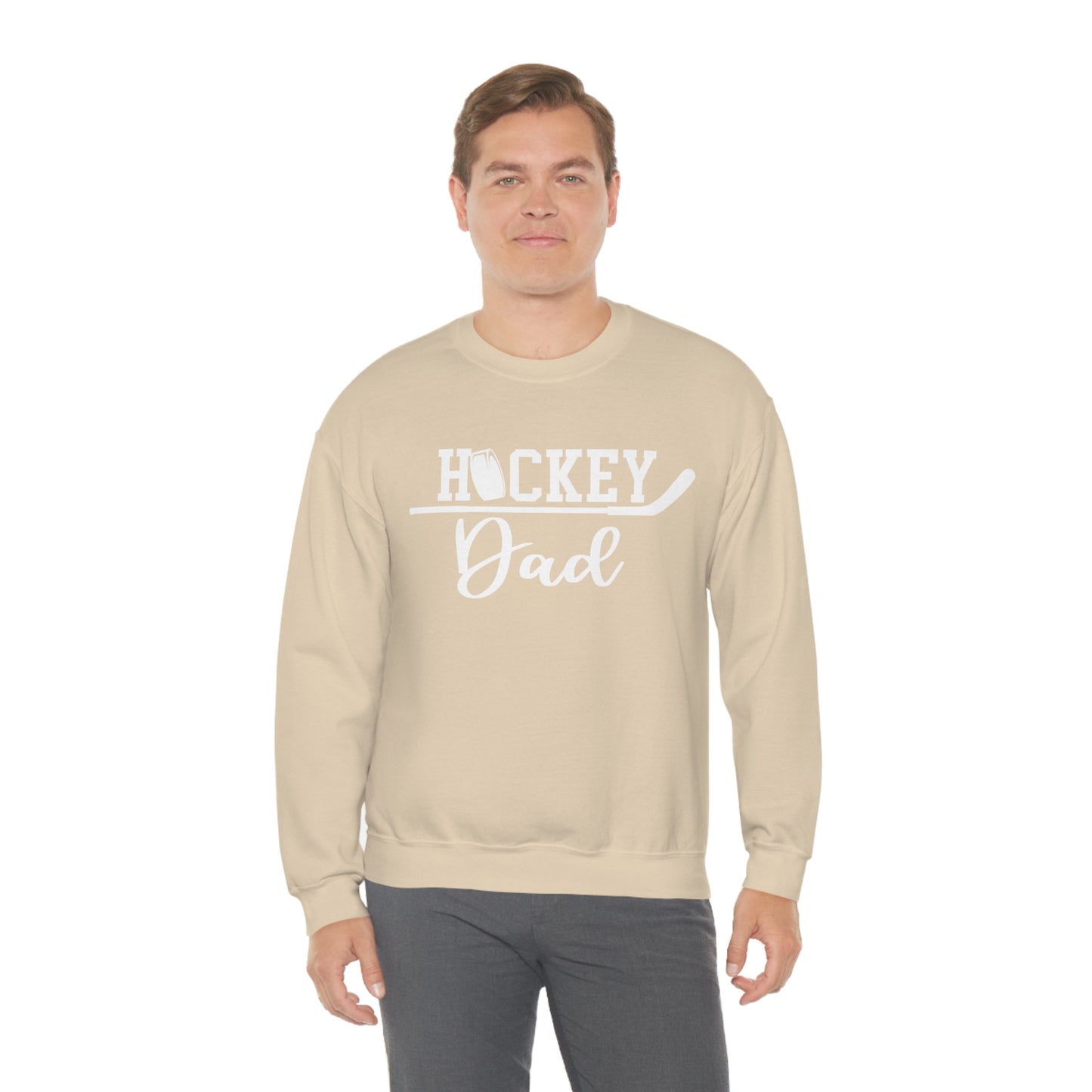 Hockey Dad Crewneck Sweatshirt