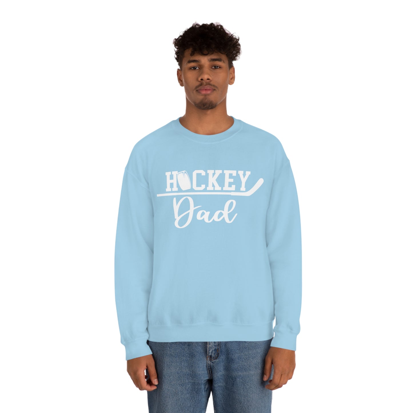 Hockey Dad Crewneck Sweatshirt