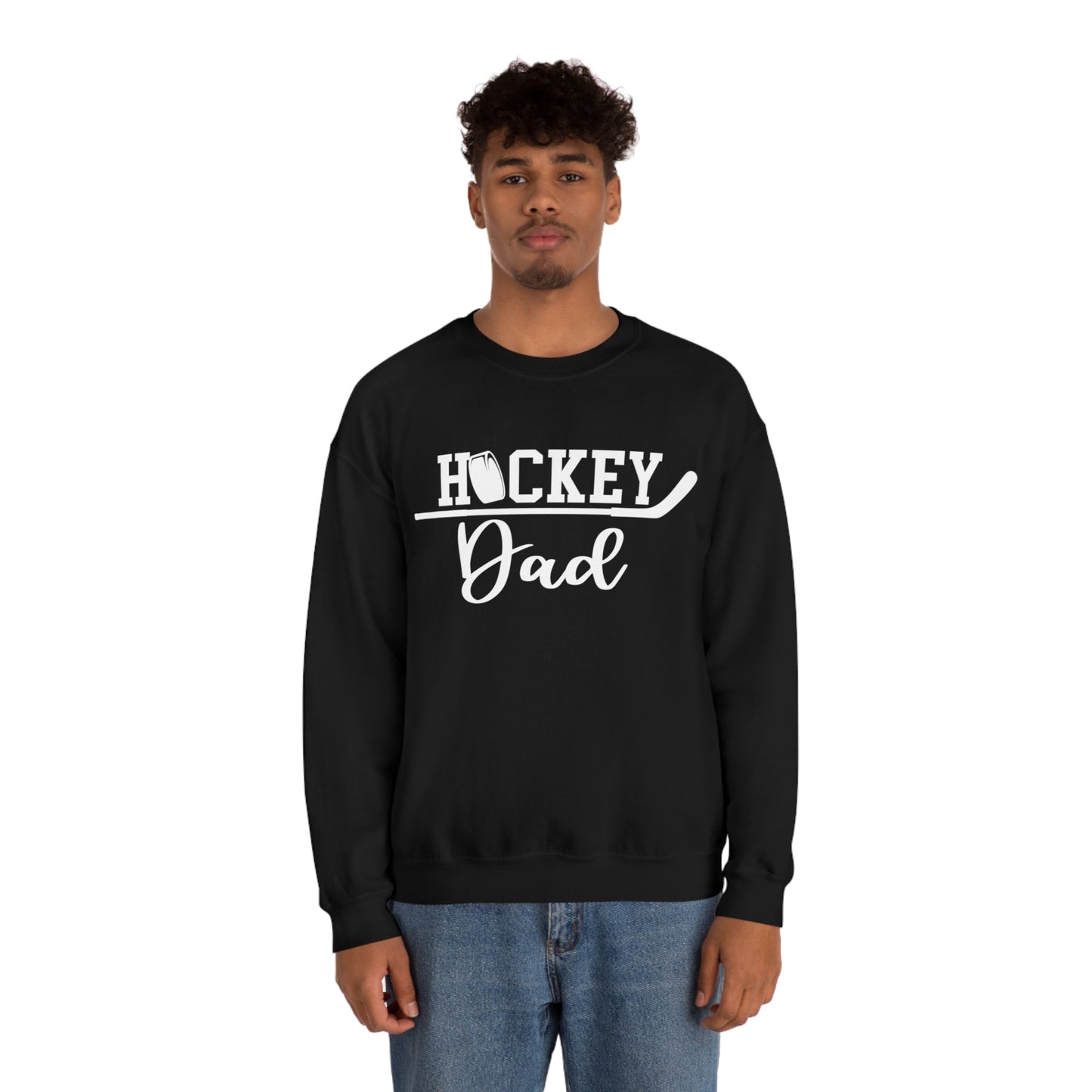 Hockey Dad Crewneck Sweatshirt