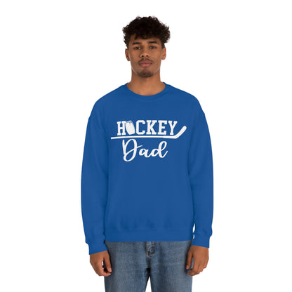 Hockey Dad Crewneck Sweatshirt