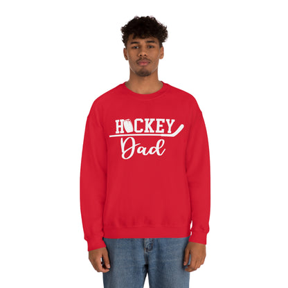 Hockey Dad Crewneck Sweatshirt