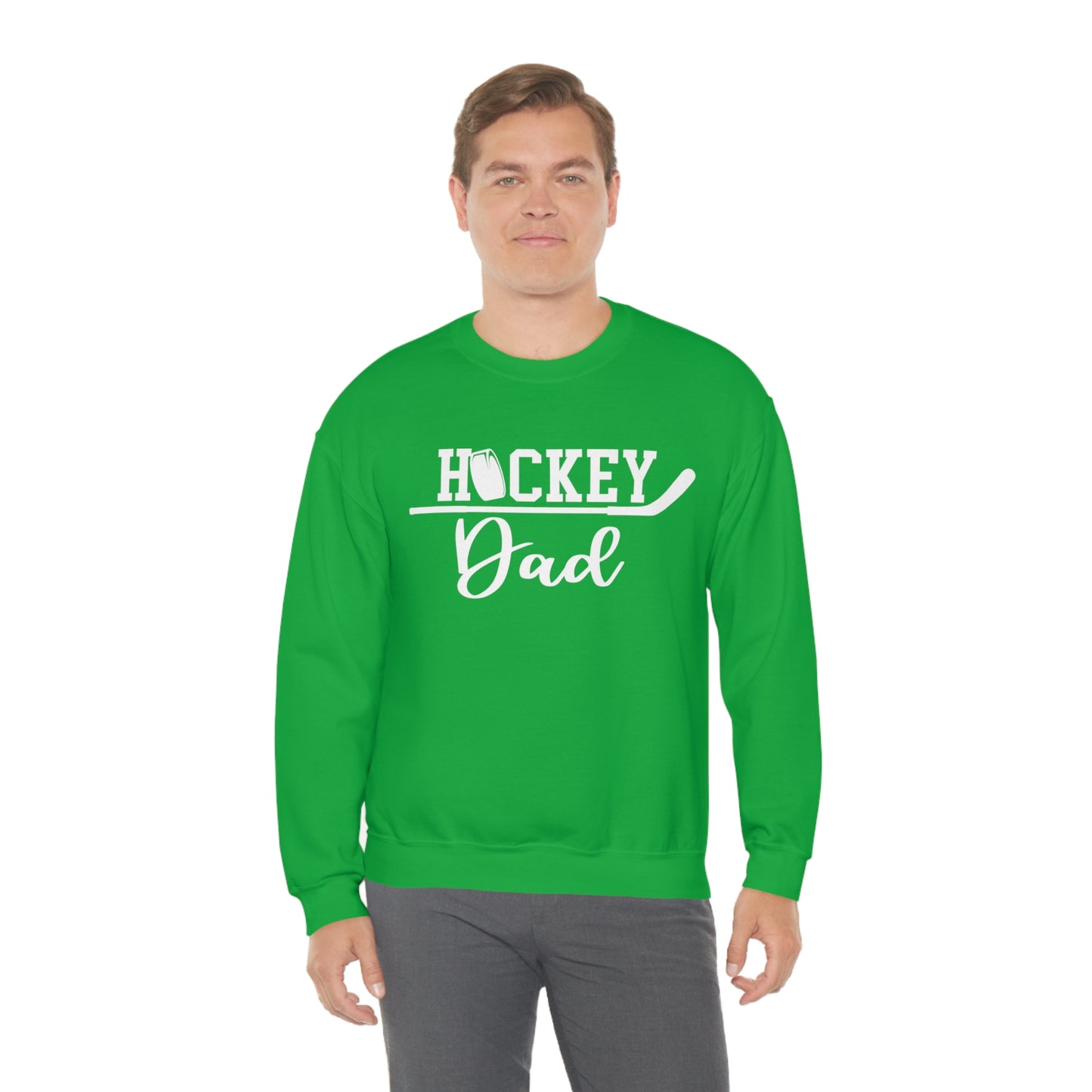 Hockey Dad Crewneck Sweatshirt