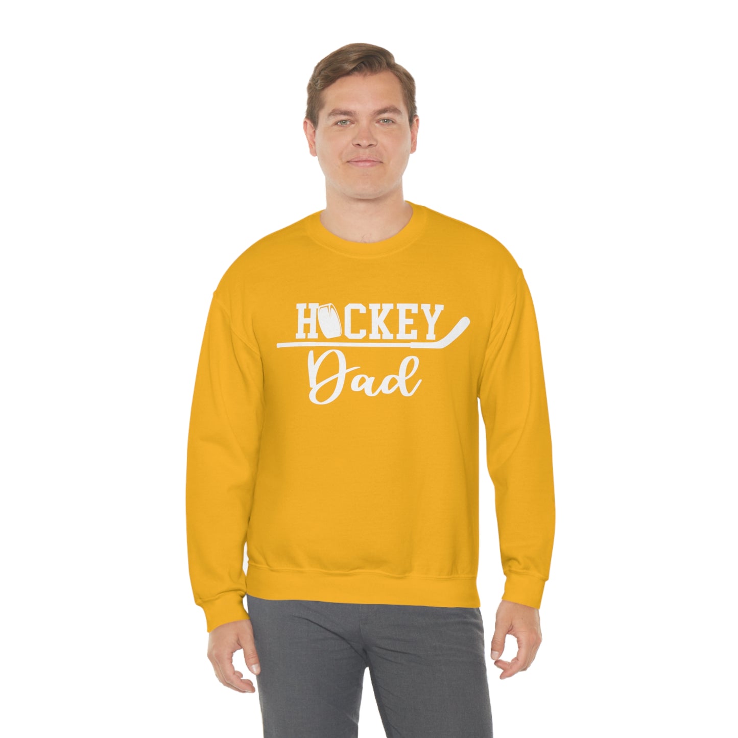 Hockey Dad Crewneck Sweatshirt