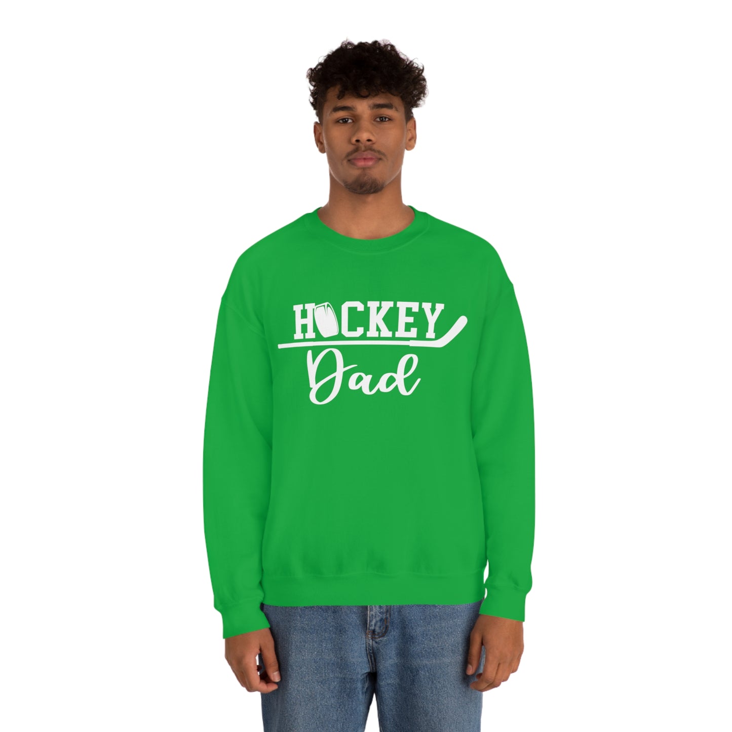 Hockey Dad Crewneck Sweatshirt