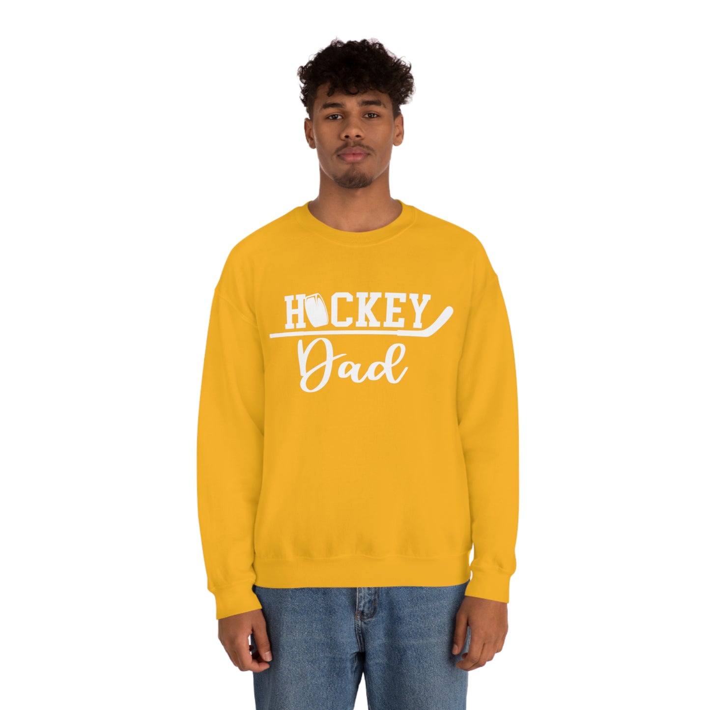 Hockey Dad Crewneck Sweatshirt