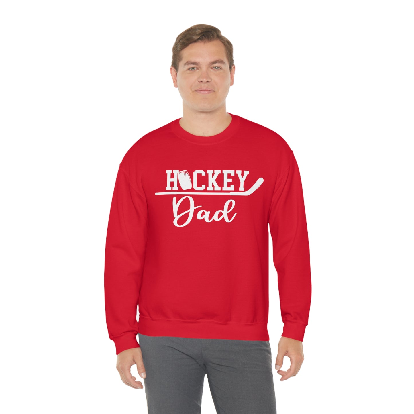 Hockey Dad Crewneck Sweatshirt