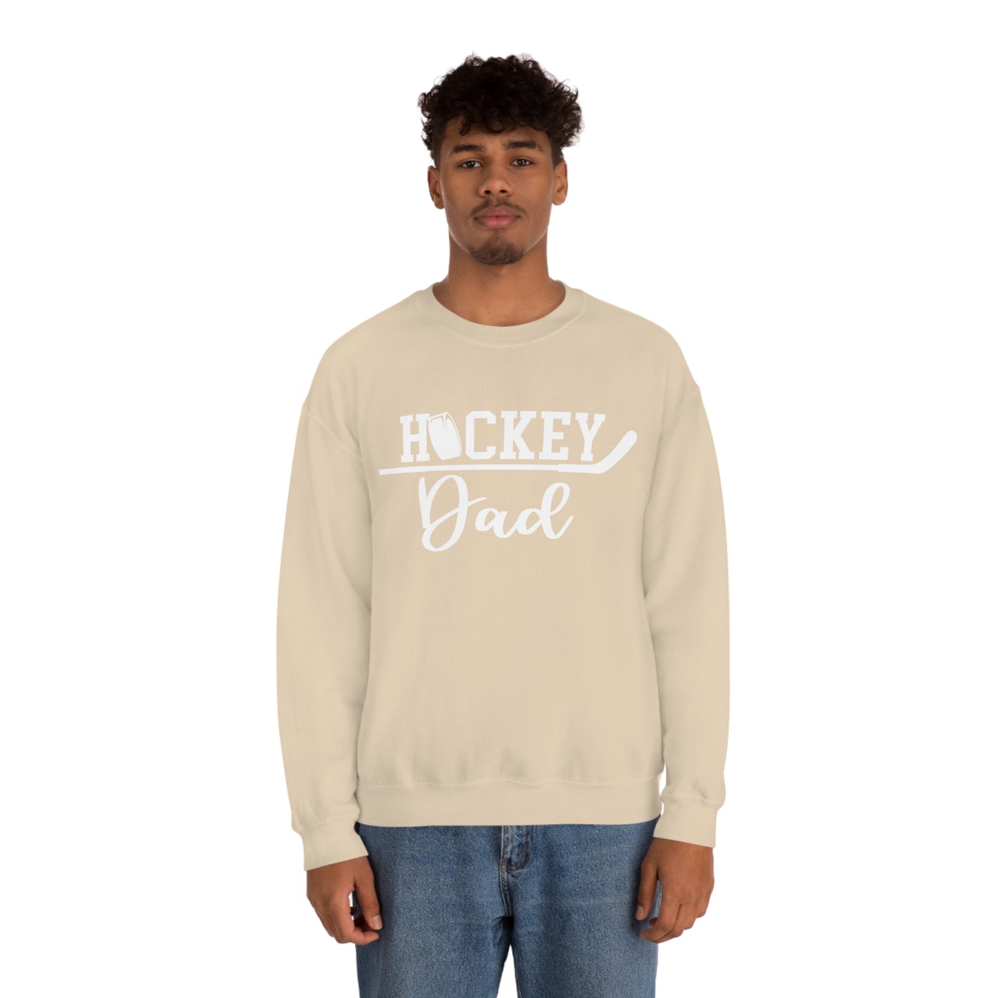 Hockey Dad Crewneck Sweatshirt