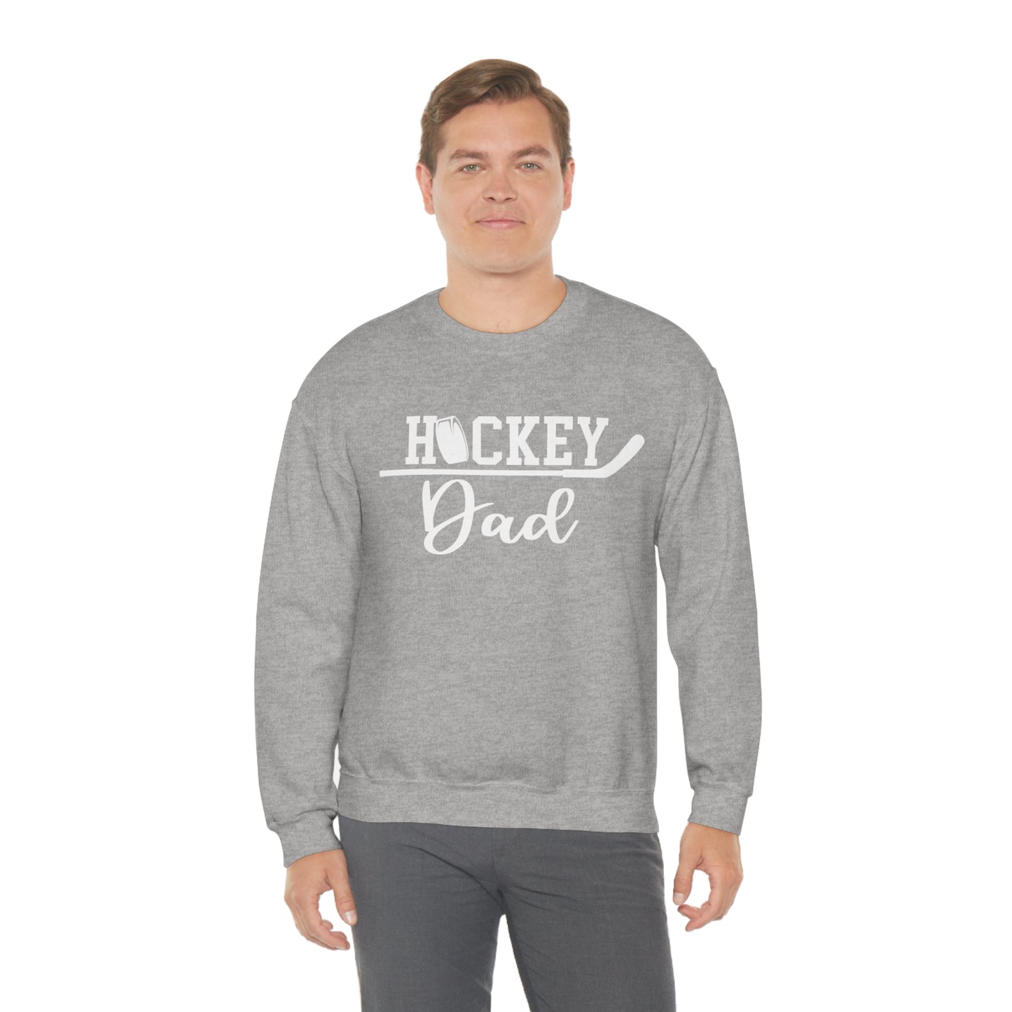 Hockey Dad Crewneck Sweatshirt