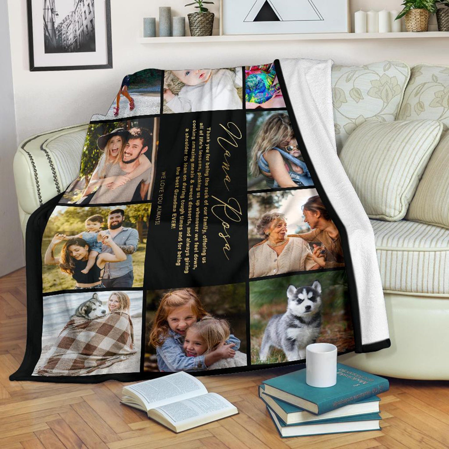 Custom Blanket, Photo Blanket, Family Blanket, Custom Photo Blanket, Picture Blanket, Customized, Personalized Blanket,Dog Blanket,Memorial,