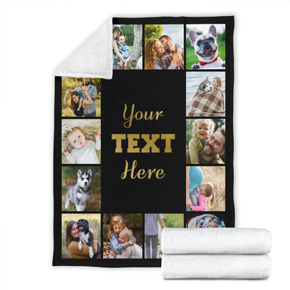 Custom Blanket, Photo Blanket, Family Blanket, Custom Photo Blanket, Picture Blanket, Customized, Personalized Blanket,Dog Blanket,Memorial,