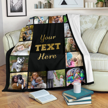 Custom Blanket, Photo Blanket, Family Blanket, Custom Photo Blanket, Picture Blanket, Customized, Personalized Blanket,Dog Blanket,Memorial,