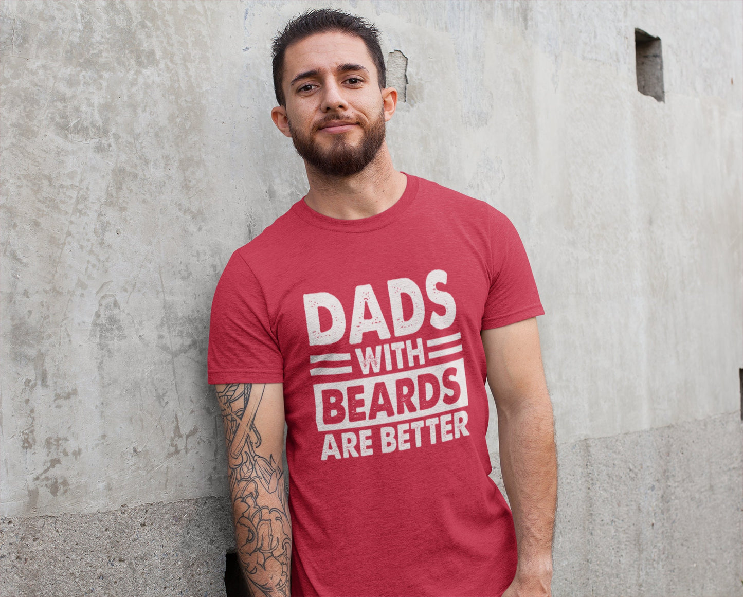 Dads with beards, Dad Beard T-shirt, Dad's Tshirt, Father's Day Shirt, Father's Day gift ideas, Funny t-shirts for dads, Bearded dad style