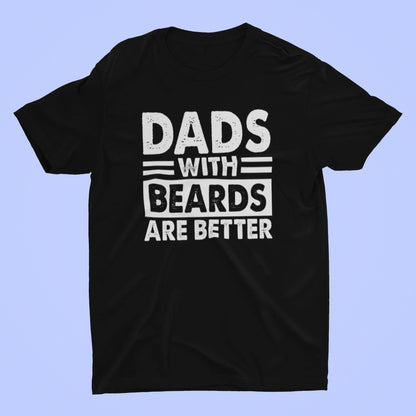 Dads with beards, Dad Beard T-shirt, Dad's Tshirt, Father's Day Shirt, Father's Day gift ideas, Funny t-shirts for dads, Bearded dad style