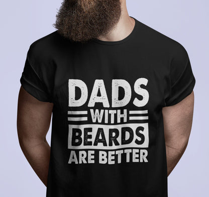 Dads with beards, Dad Beard T-shirt, Dad's Tshirt, Father's Day Shirt, Father's Day gift ideas, Funny t-shirts for dads, Bearded dad style