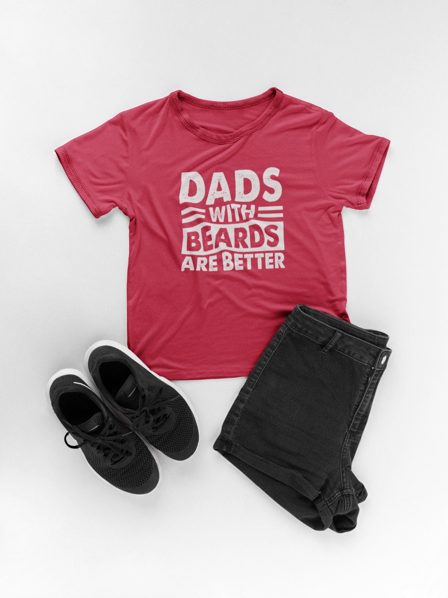 Dads with beards, Dad Beard T-shirt, Dad's Tshirt, Father's Day Shirt, Father's Day gift ideas, Funny t-shirts for dads, Bearded dad style