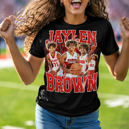 Celebrate Your Athlete™ | Custom Shirt Featuring Your Athlete’s Photos, Name & Team Colors
