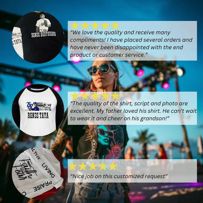 Celebrate Your Athlete | Custom Shirt Featuring Your Athlete’s Photos, Name & Team Colors