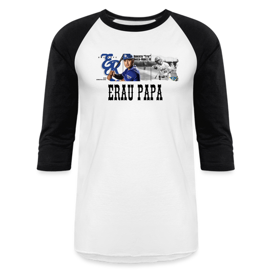 Baseball T-Shirt size XL - white/black