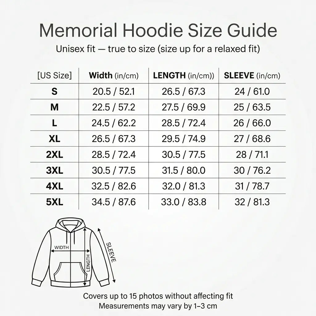 Custom Memorial Hoodie & Bomber Jacket – Personalized Photo Collage Tribute Gift