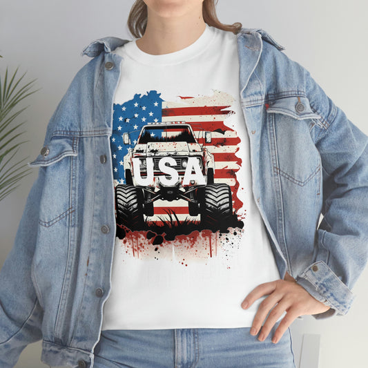 Patriotic 4Th Of July America USA Cotton Unisex Jersey T-Shirt