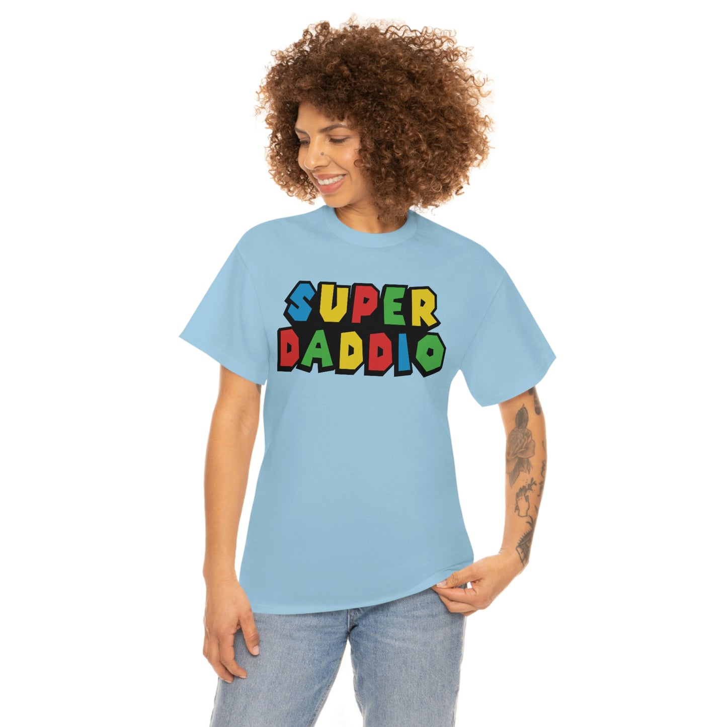 Super Daddio Unisex Heavy Cotton Tee