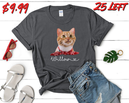 Custom Cat T-Shirt Sale