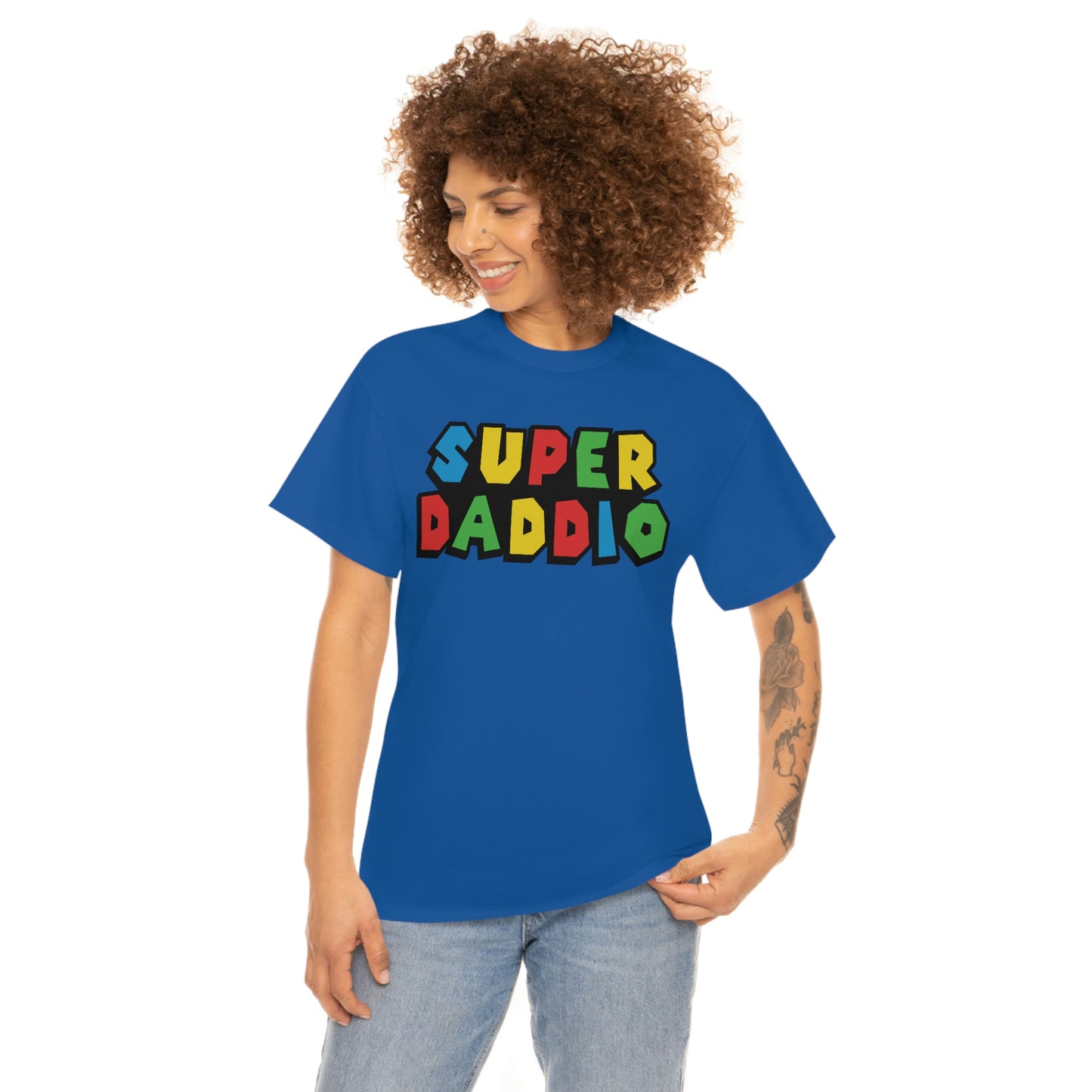 Super Daddio Unisex Heavy Cotton Tee