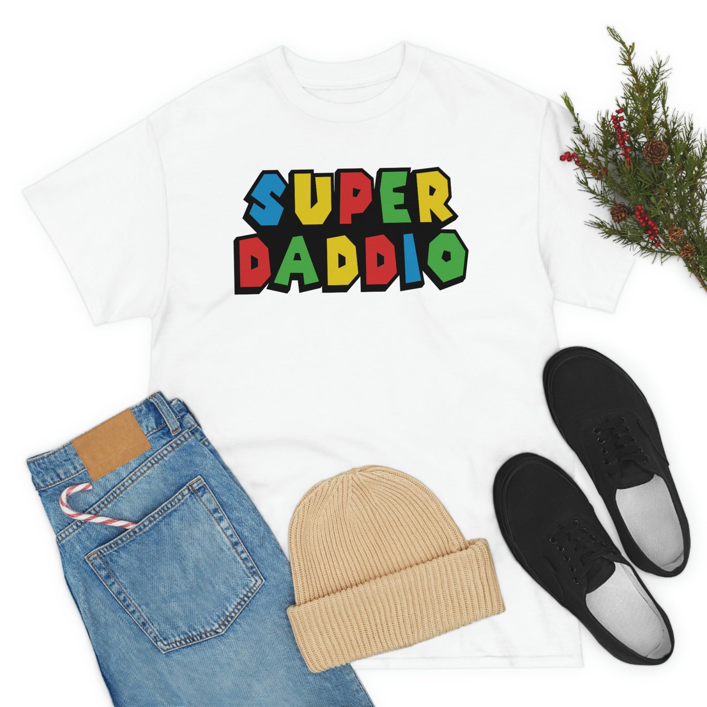 Super Daddio Unisex Heavy Cotton Tee