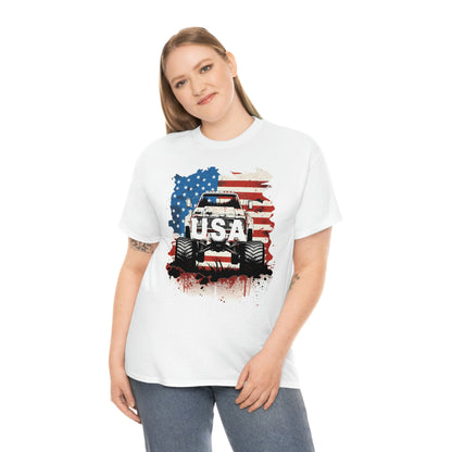 Patriotic 4Th Of July America USA Cotton Unisex Jersey T-Shirt