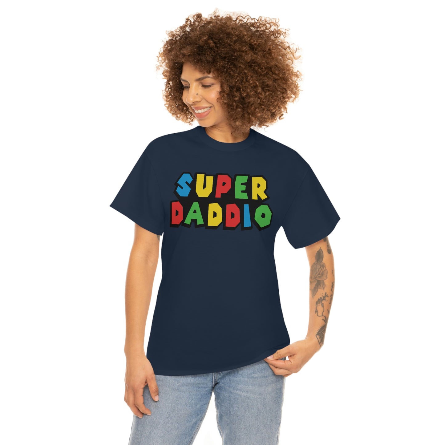 Super Daddio Unisex Heavy Cotton Tee