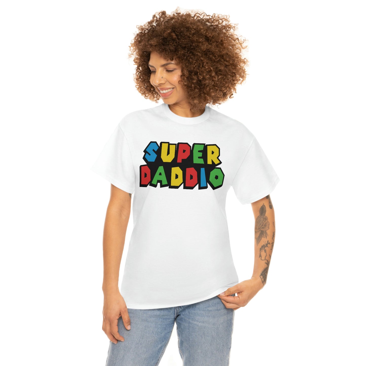 Super Daddio Unisex Heavy Cotton Tee