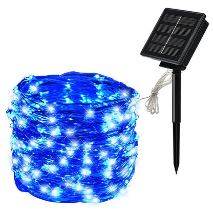 LED Solar Light Outdoor Waterproof Fairy Garland String Lights