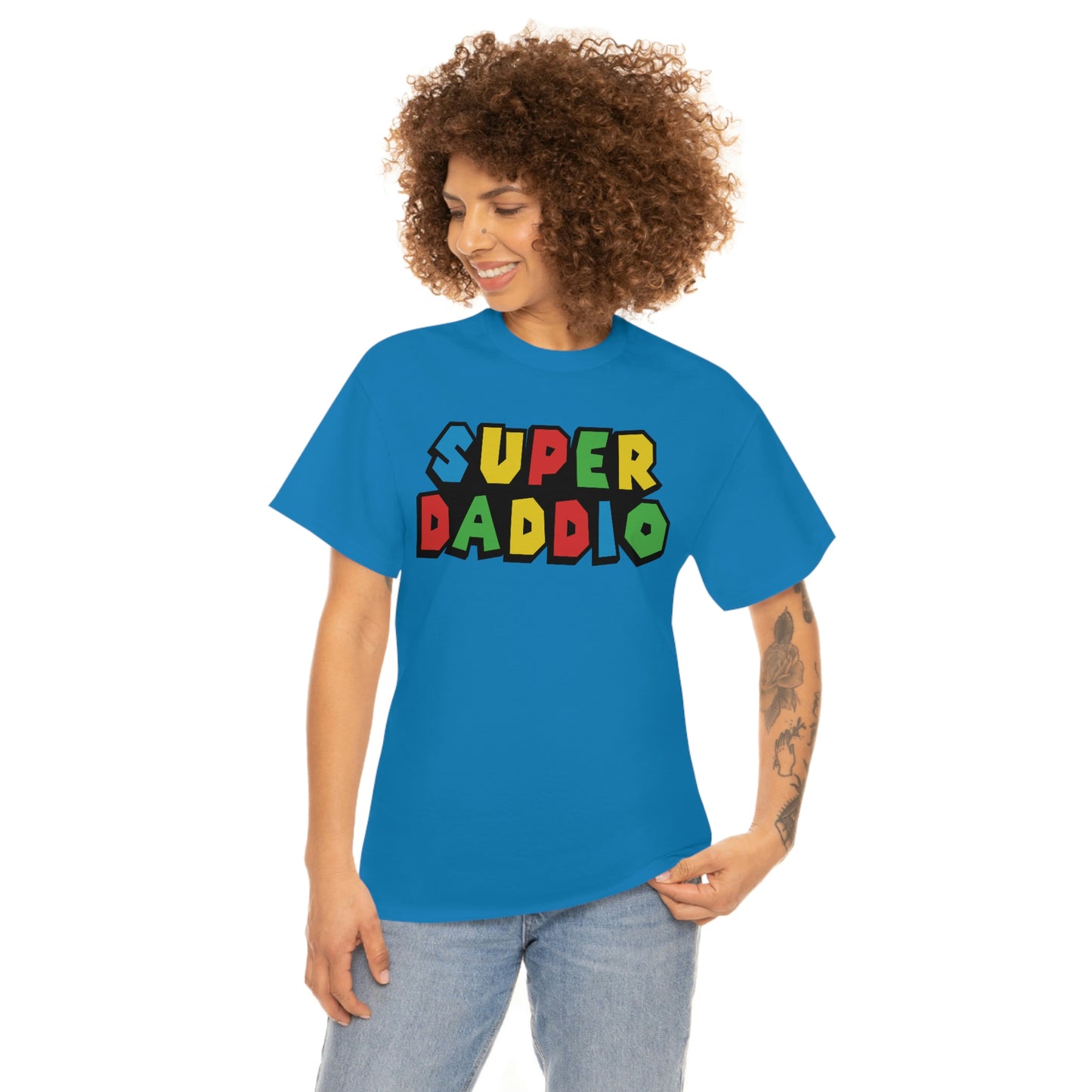 Super Daddio Unisex Heavy Cotton Tee