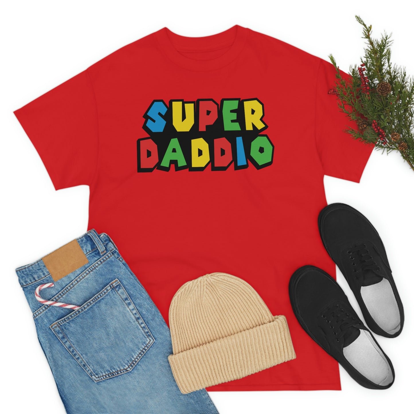 Super Daddio Unisex Heavy Cotton Tee