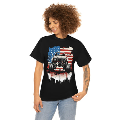 Patriotic 4Th Of July America USA Cotton Unisex Jersey T-Shirt