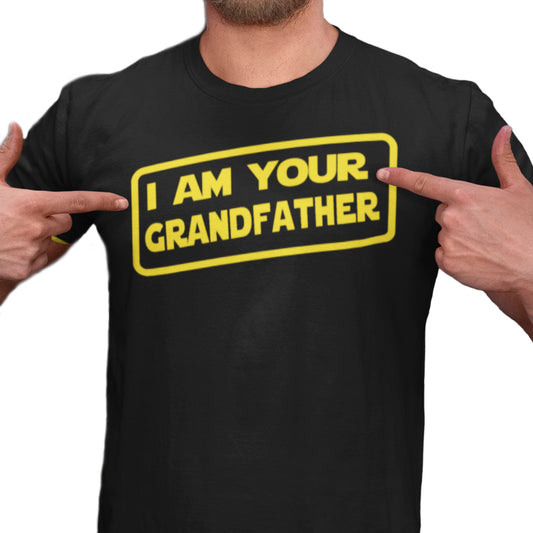 Epic Tees, Classic Grandpa, I Am Your Grandfather, Space T-shirt