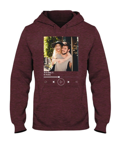 Couples Photo Shirt, Couples Shirt, Custom Photo Hoodie, Custom Sweatshirt, Unisex Custom Hoodie, Photo Hoodie, Personalized Hoodie, Picture