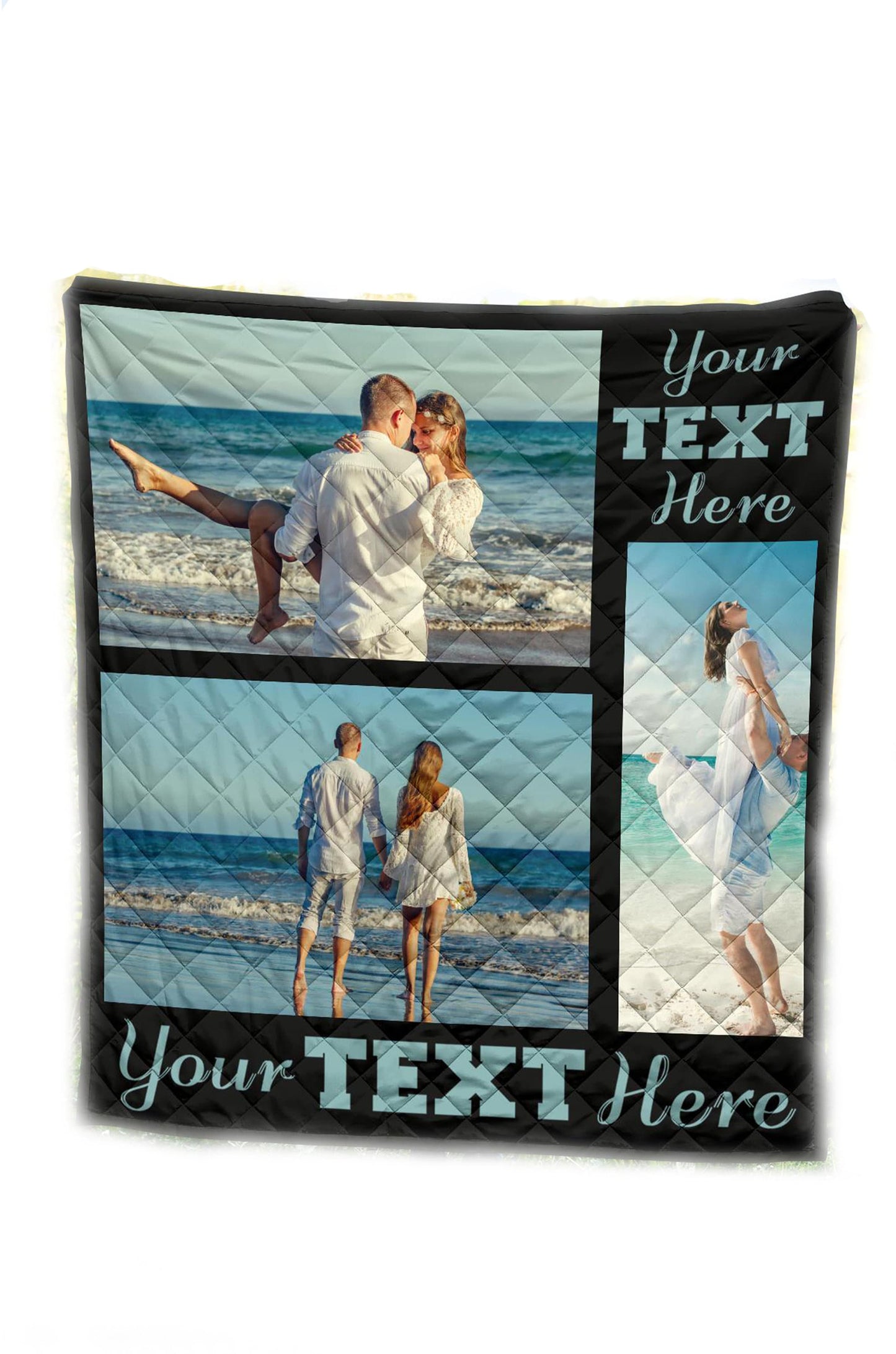 Custom Photo Quilt, Family Quilt, Couples Quilt, Family Blanket, Photo Quilt, Memory Quilt, Family Portrait,Quilt Blanket,Custom Name Quilt,