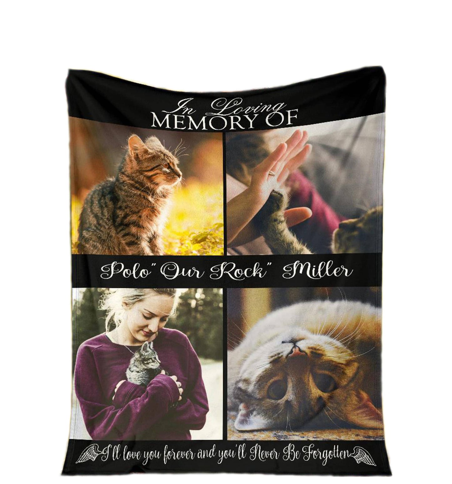 Cat Memorial Gift, Cat Loss Gift, Loss Of Cat, Cat Lover Gift, Pet Memorial, Cat loss, Pet Memorial Gift, Cat Lover, Cat Blanket,Cat Mom,Cat