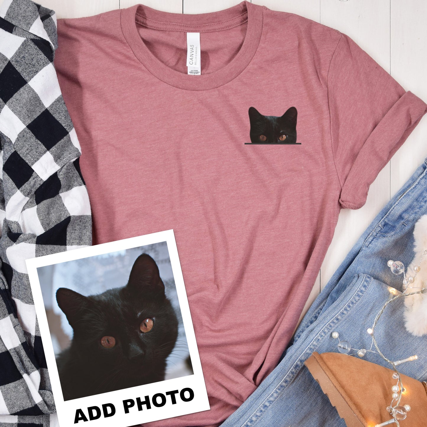 Custom Shirt, Cat Mom, Cat Hiding in Pocket Shirts, Cat Shirts, Pocket Cat tshirt, Kitten T-shirts, Cute Kitty in Pocket Tee, Cat Lover,Cat,