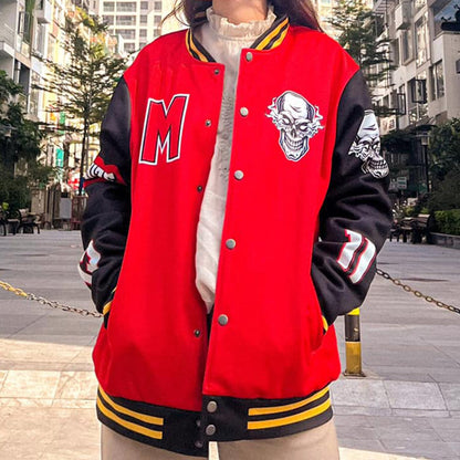 Custom Varsity Jacket - All-Season Light Weight, Adult Unisex Bomber jacket,Bomber,Varsity,Coat,Customized jacket,Wedding,Bride jacket,Team,