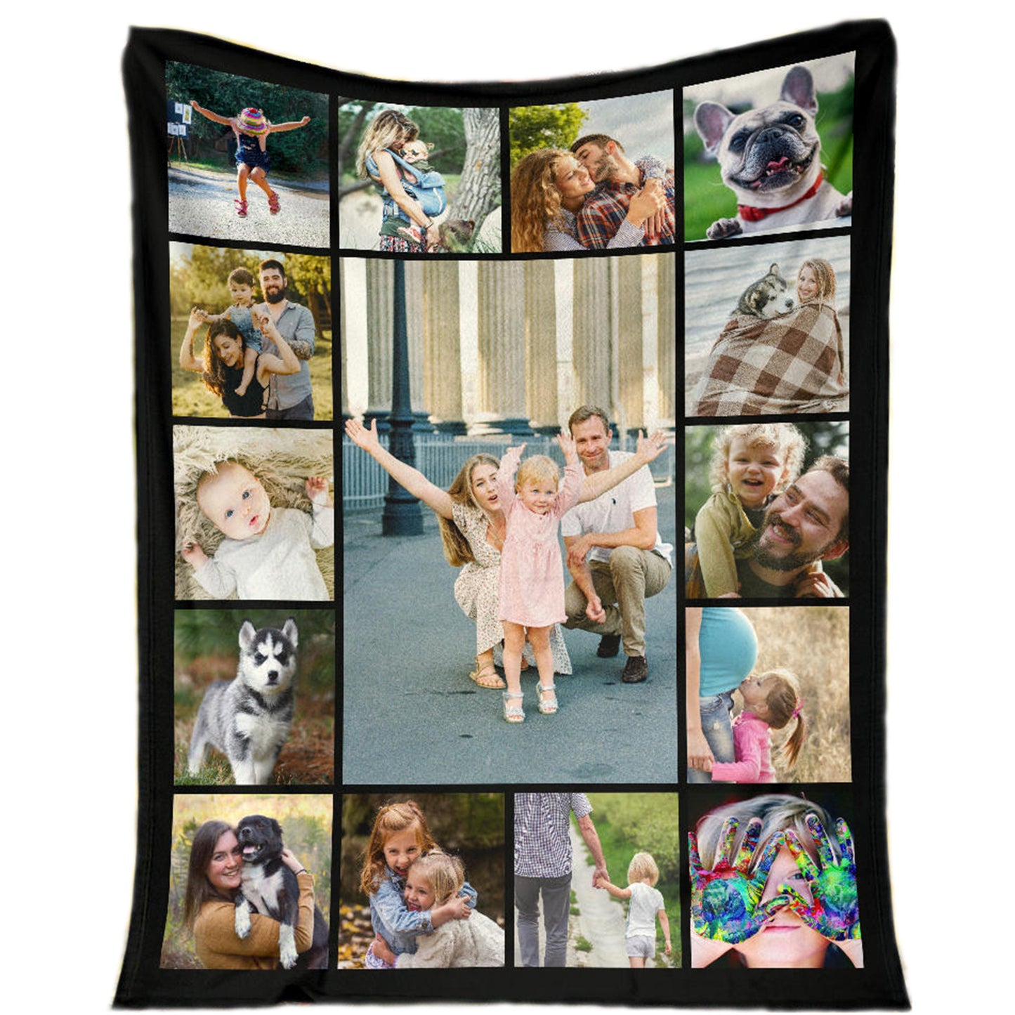 Custom Blanket, Photo Blanket, Family Blanket, Custom Photo Blanket, Picture Blanket, Customized, Personalized Blanket,Dog Blanket,Memorial,