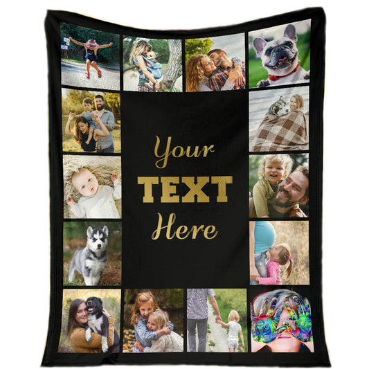 Custom Blanket, Photo Blanket, Family Blanket, Custom Photo Blanket, Picture Blanket, Customized, Personalized Blanket,Dog Blanket,Memorial,