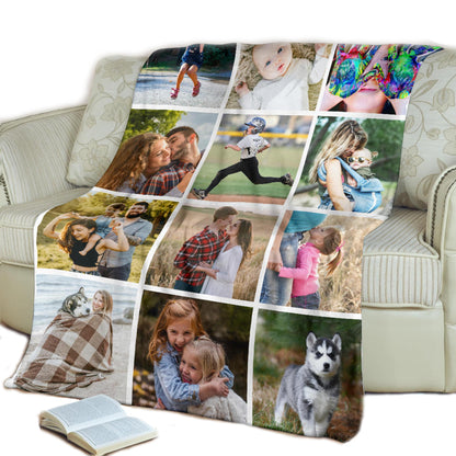 Custom Blanket, Photo Blanket, Family Blanket, Custom Photo Blanket, Picture Blanket, Customized, Personalized Blanket,Dog Blanket,Memorial,