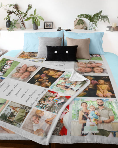 Custom Photo Blanket,Personalized Gifts, Personalized Fleece Blanket,Gift For Home,Family Blanket,Mothers Day Gift,Home Decor,Christmas Gift