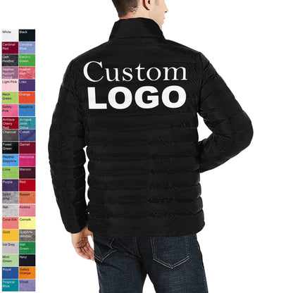 Custom Colors Padded Jackets - Light Weight, Padded Bomber jacket, Bomber, Coat, Customized jacket, Wedding, Puffer jacket, Team Jacket,
