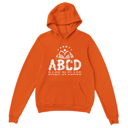 Rock And Roll Hoodie, ABCD Back In Class Hoodie, Music Teacher Hoodie, Funny Teacher Hoodie, Cool Teacher Hoodie, Unisex School Tops