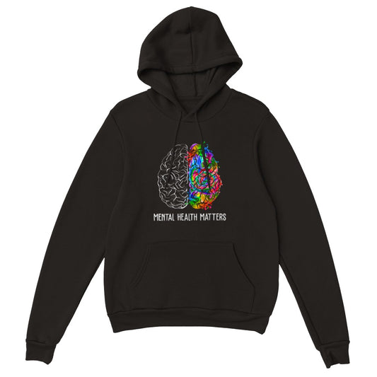 Mental Health Hoodie, Mental Health Matters, Plant Lovers Gift, Gardening Gift, Flower Hoodie, Floral Brain, Mental Health Awareness